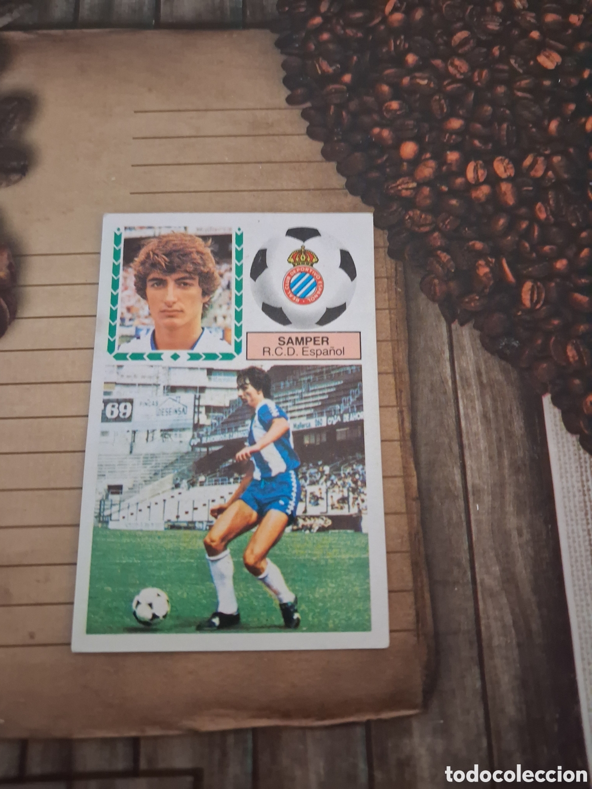 Cromos de F&uacute;tbol: Liga este 83 84 samper fichaje N 26 del espa&ntilde;ol recuperado del &aacute;lbum ver fotos