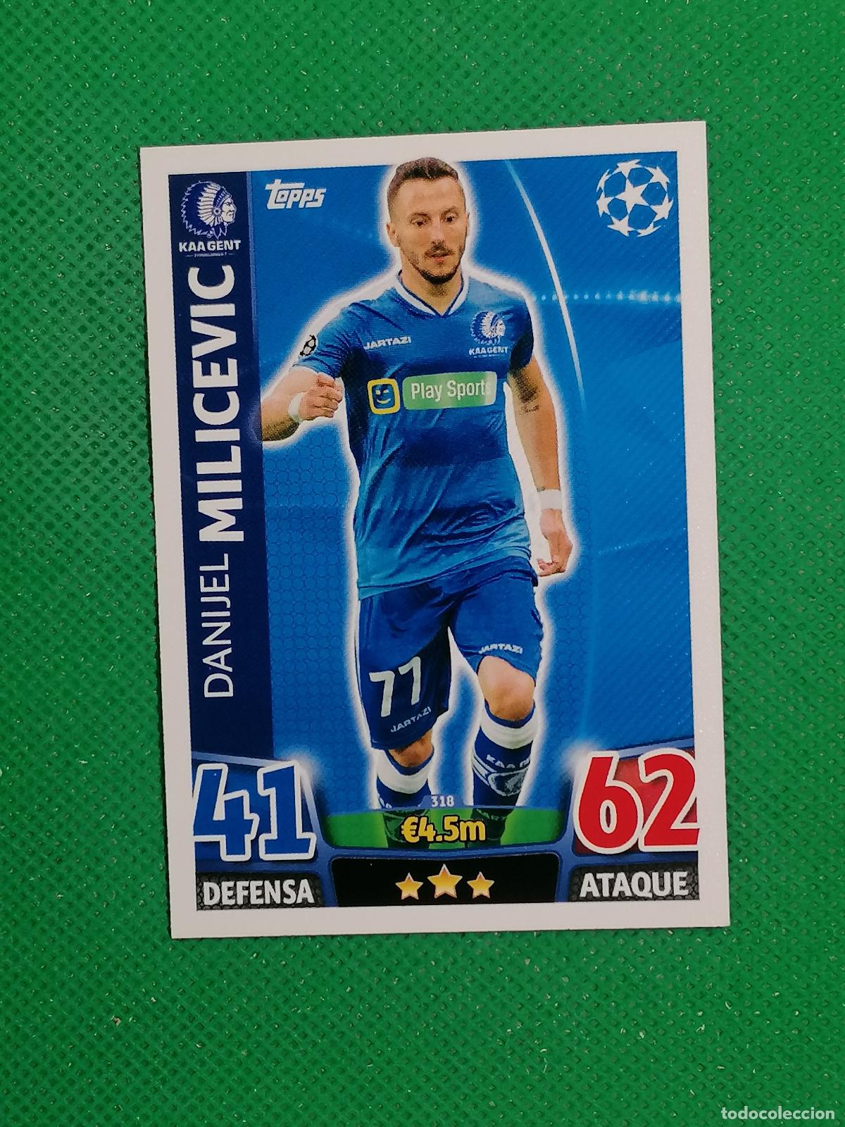 Cromos de F&uacute;tbol: 319 KENNETH SAIEF KAA GENT ⚽ TOPPS MATCH ATTAX CHAMPIONS 2015 2016 15 16 ⚽