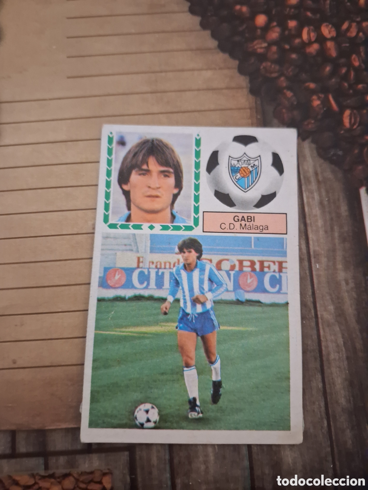 Cromos de F&uacute;tbol: Liga este 83 84 gabi fichaje N 26 del M&aacute;laga recuperado del &aacute;lbum ver fotos