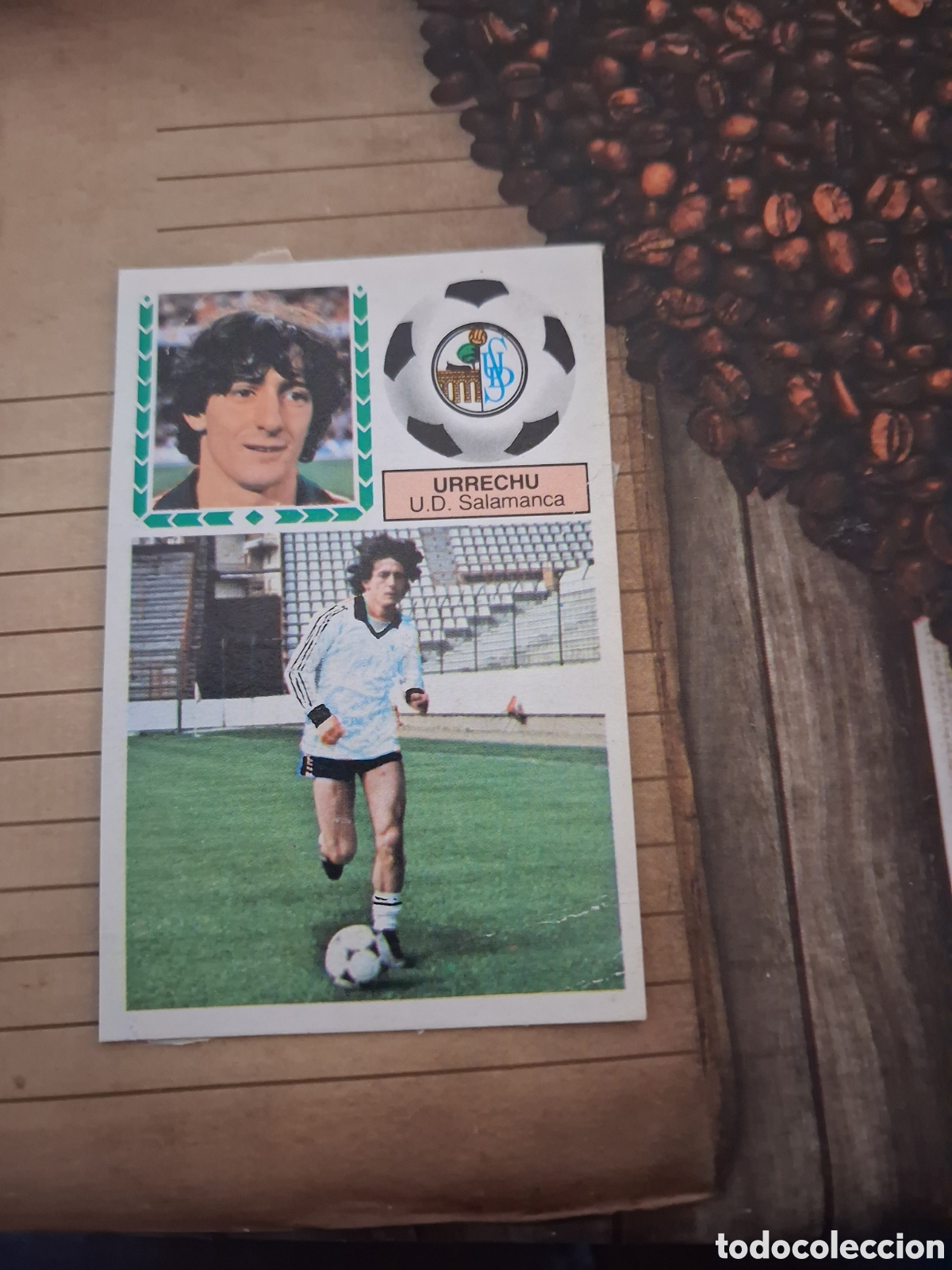 Cromos de F&uacute;tbol: Liga este 83 84 urrechu fichaje N 16 bis del salamanca recuperado del &aacute;lbum ver fotos