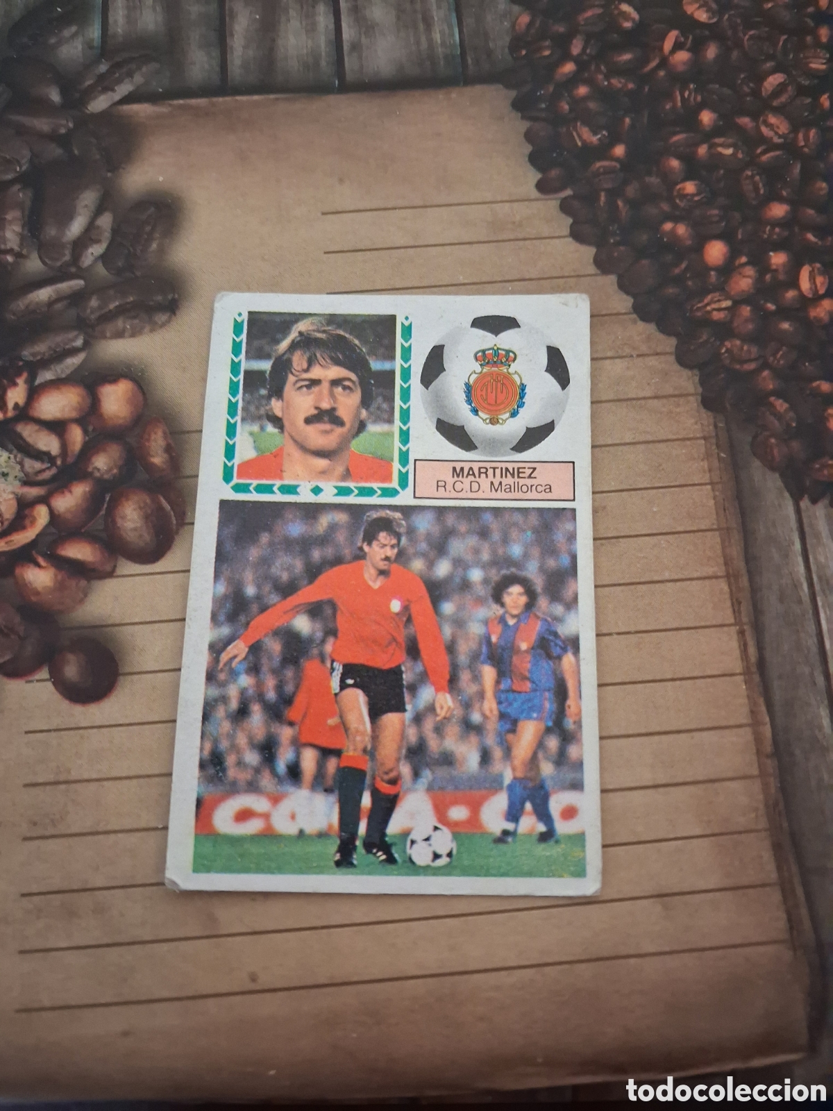 Fu&szlig;ball-Sticker: Liga este 83 84 Mart&iacute;nez fichaje N 23 del Mallorca recuperado del &aacute;lbum ver fotos