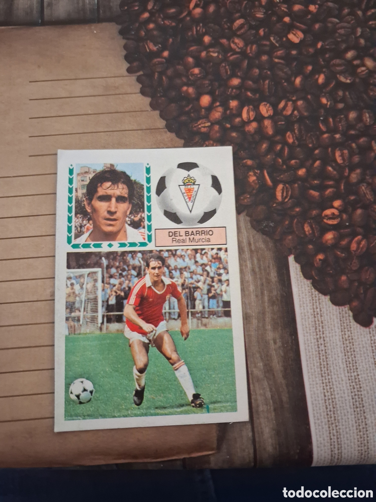 Football Stickers: Liga este 83 84 del barrio del Murcia recuperado del &aacute;lbum ver fotos