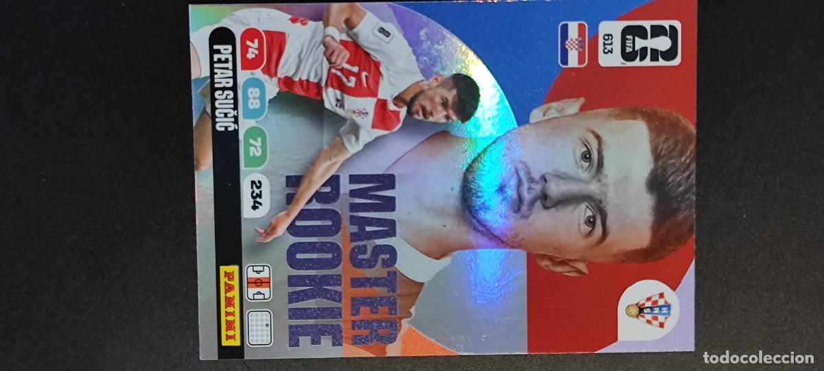 Cromos de F&uacute;tbol: ADRENALYN XL FIFA WORLD CUP 2026 CARD MASTER ROOKIE PETAR SUSIC CROACIA # 613 PANINI