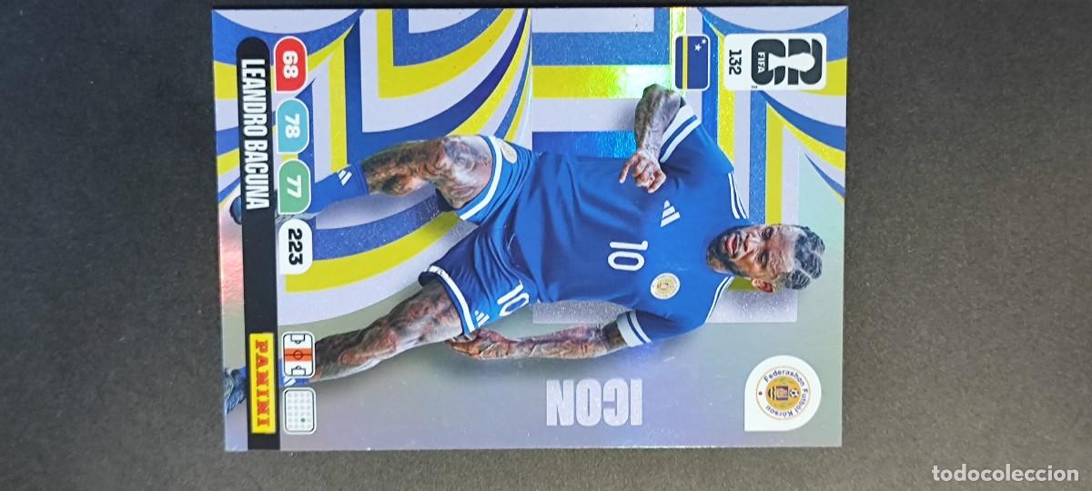Cromos de F&uacute;tbol: ADRENALYN XL FIFA WORLD CUP 2026 CARD ICON BACUNA CURA&Ccedil;AO # 132 PANINI