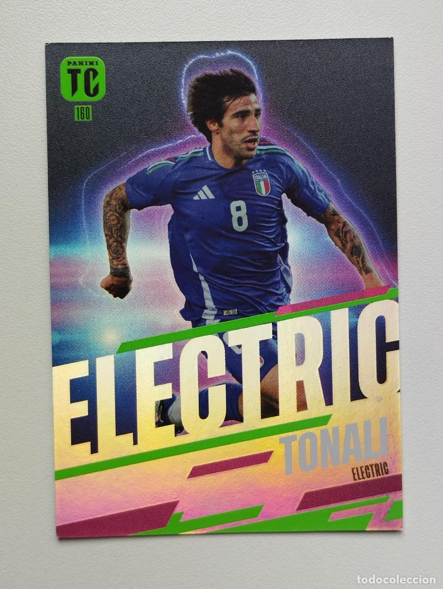 Cromos de F&uacute;tbol: CROMO CARD PANINI TOP CLASS 2025 ELECTRIC 160 TONALI
