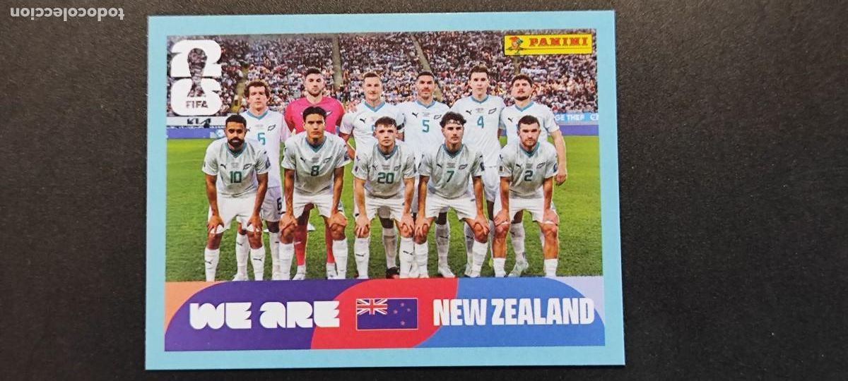 Cromos de F&uacute;tbol: STICKER FIFA WORLD CUP 2026 ALINEACION NUEVA ZELANDA # NZL13 PANINI