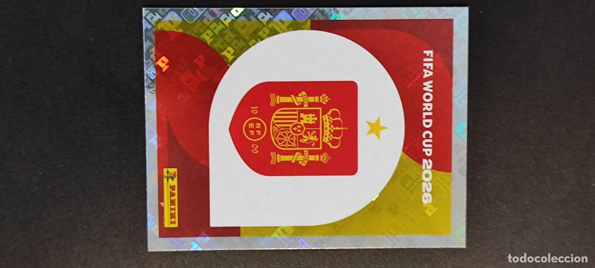 Cromos de F&uacute;tbol: STICKER FIFA WORLD CUP 2026 ESCUDO ESPA&Ntilde;A # ESP1 PANINI