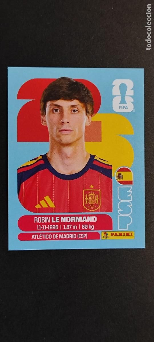 Cromos de F&uacute;tbol: STICKER FIFA WORLD CUP 2026 LE NORMAND ESPA&Ntilde;A # ESP3 PANINI