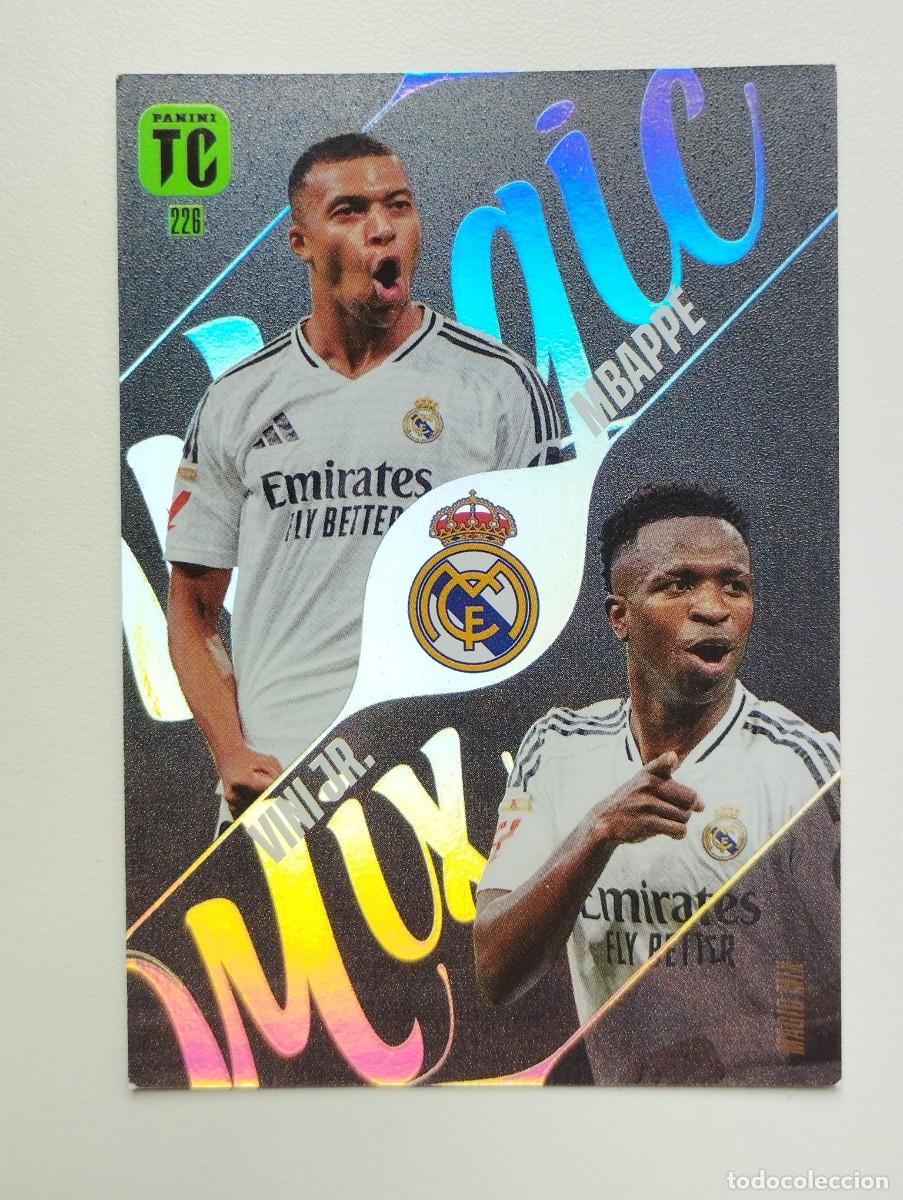 Cromos de F&uacute;tbol: CROMO CARD PANINI TOP CLASS 2025 MAGIC MIX 226 VINICIUS VINI JR MBAPPE REAL MADRID