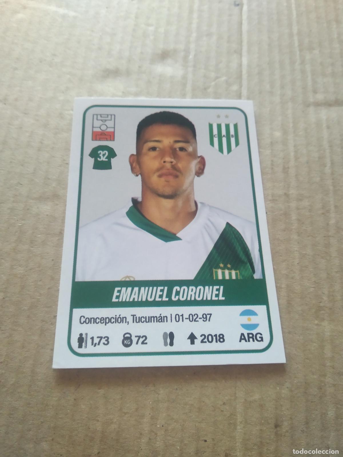 Cromos de F&uacute;tbol: 57 EMANUEL CORONEL BANFIELD CROMO FUTBOL ARGENTINO PANINI LIGA ARGENTINA 2023