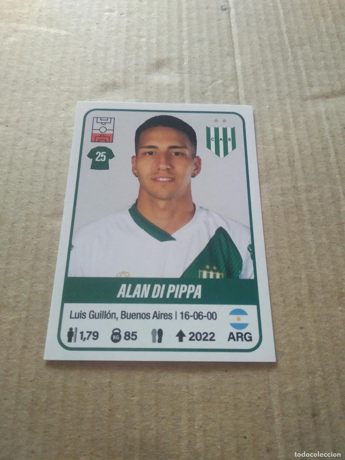 Cromos de F&uacute;tbol: 62 ALAN DI PIPPA BANFIELD CROMO FUTBOL ARGENTINO PANINI LIGA ARGENTINA 2023