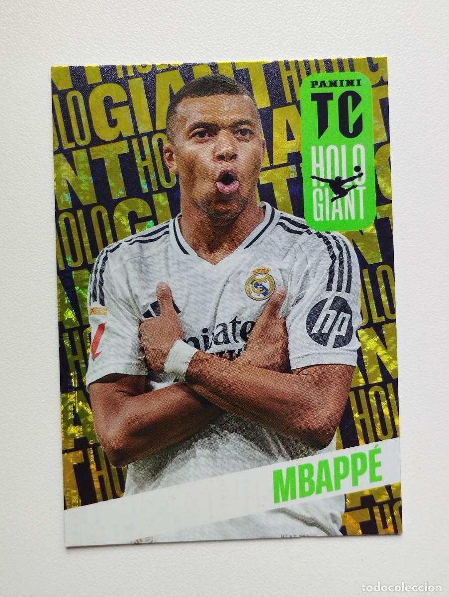 Cromos de F&uacute;tbol: CROMO CARD PANINI TOP CLASS 2025 HOLO GIANT KILYAN MBAPPE REAL MADRID