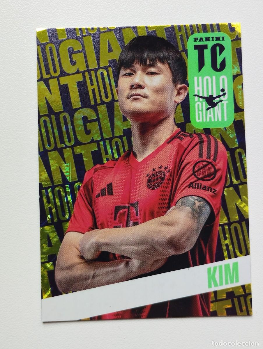 Cromos de F&uacute;tbol: CROMO CARD PANINI TOP CLASS 2025 HOLO GIANT KIM BAYERN MUNICH