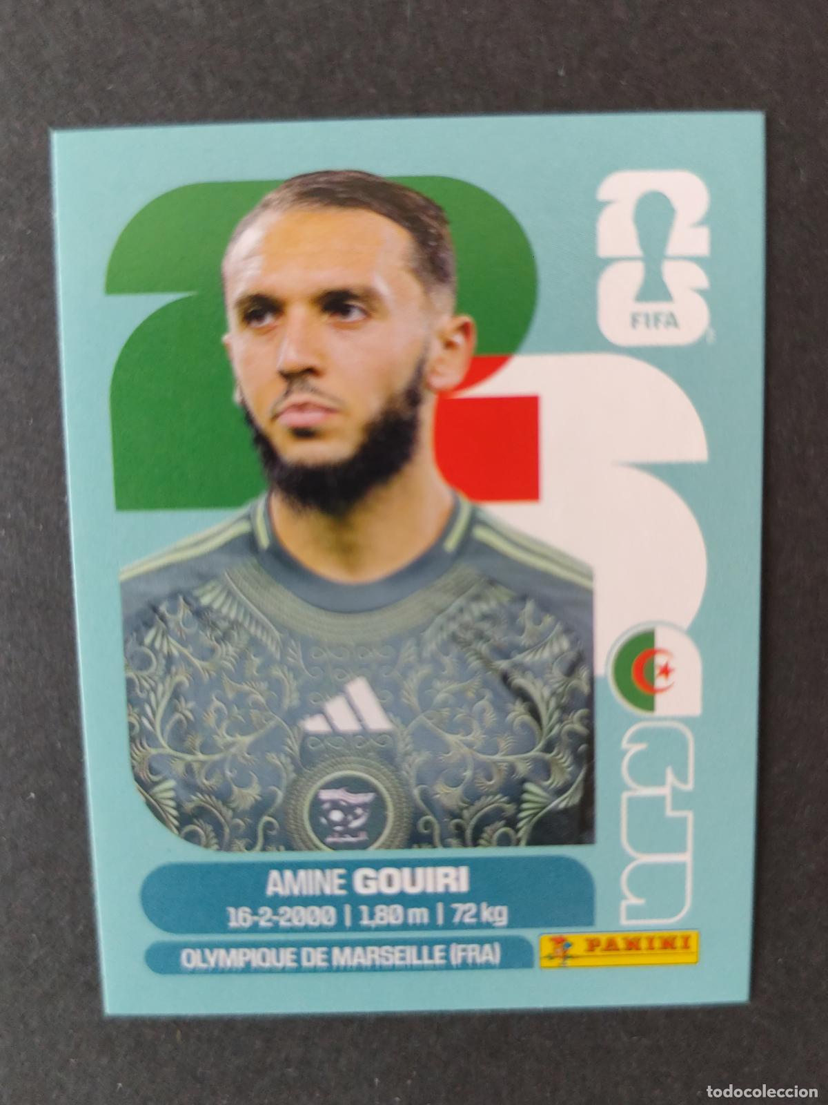 Cromos de F&uacute;tbol: ALG18 AMINE GOUIRI 18 ARGELIA MUNDIAL FIFA WORLD CUP 2026 STICKER PANINI SIN PEGAR