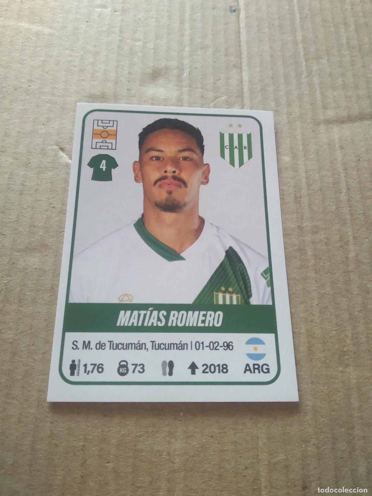 Cromos de F&uacute;tbol: 64 MATIAS ROMERO BANFIELD CROMO FUTBOL ARGENTINO PANINI LIGA ARGENTINA 2023