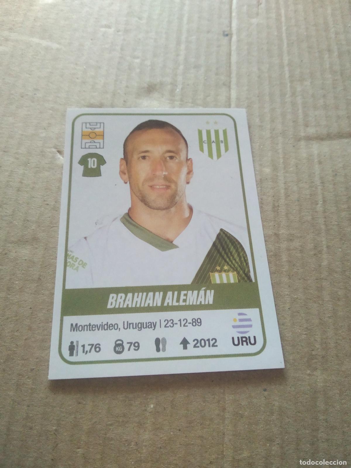 Cromos de F&uacute;tbol: 65 BRAHIAN ALEMAN BANFIELD CROMO FUTBOL ARGENTINO PANINI LIGA ARGENTINA 2023