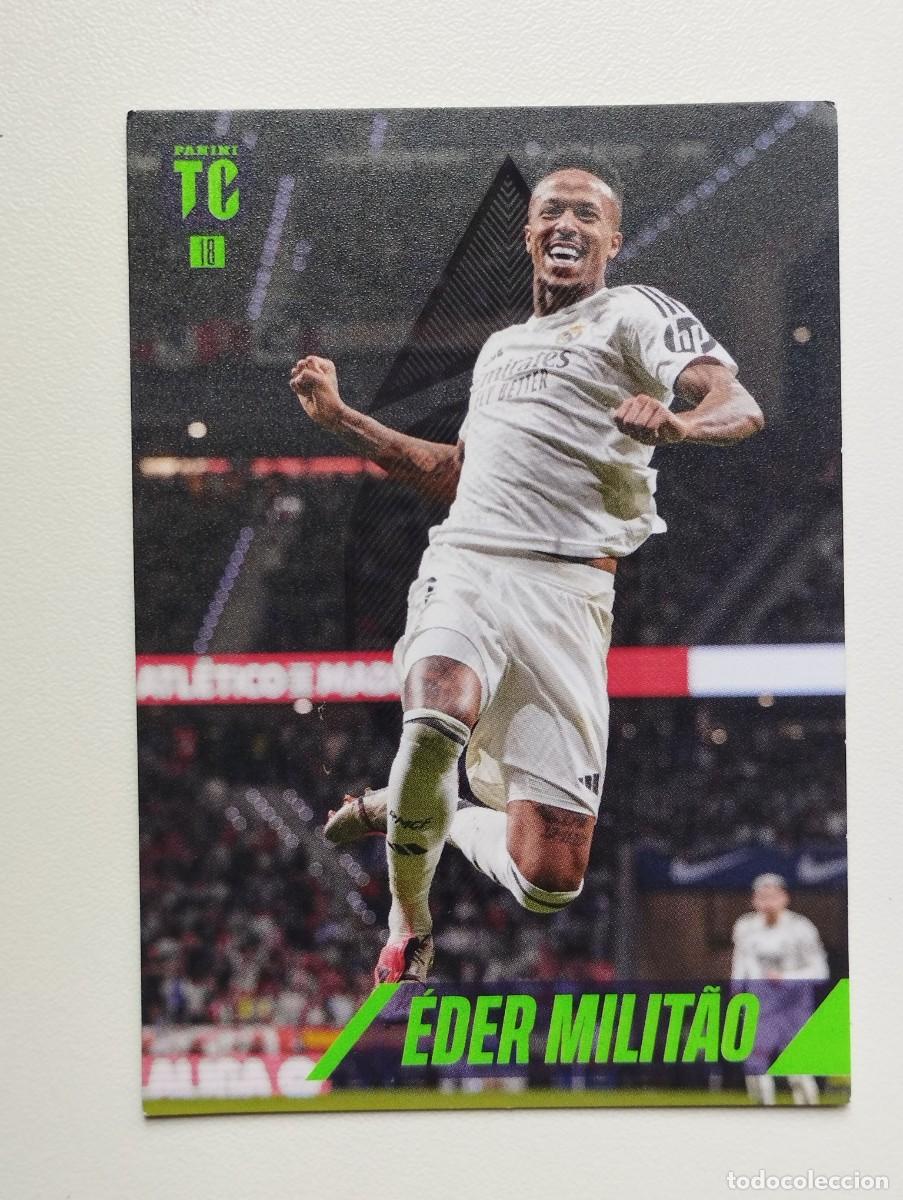 Cromos de F&uacute;tbol: CROMO CARD PANINI TOP CLASS 2025 EDER MILITAO 18 REAL MADRID