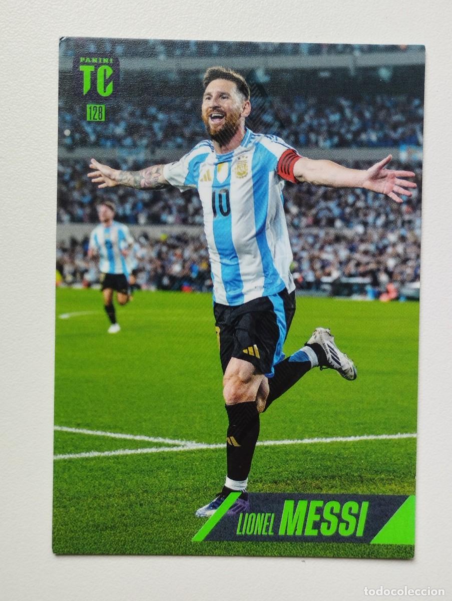 Cromos de F&uacute;tbol: CROMO CARD PANINI TOP CLASS 2025 LIONEL MESSI 128 ARGENTINA
