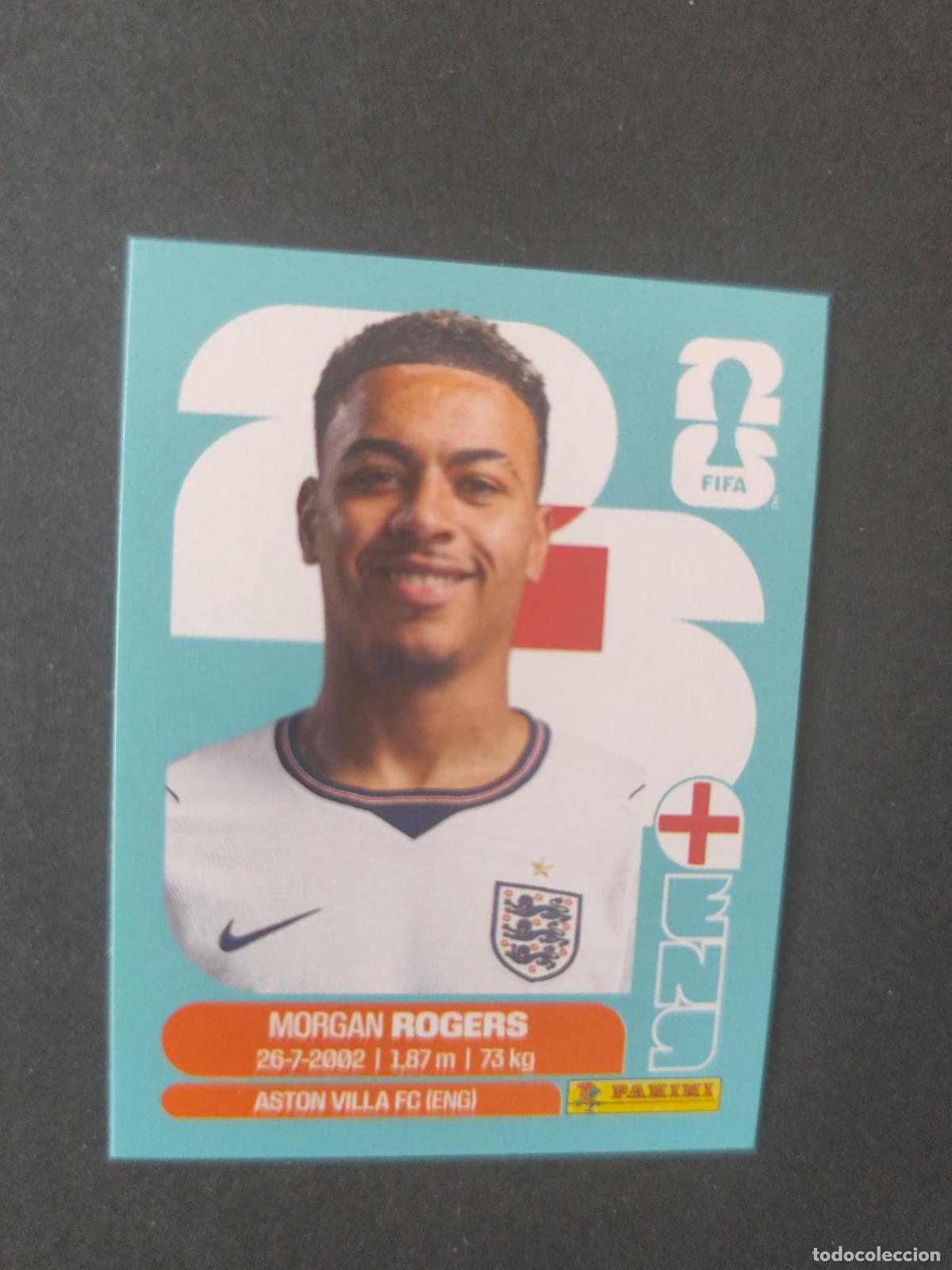 Cromos de F&uacute;tbol: ENG14 MORGAN ROGERS 14 INGLATERRA MUNDIAL FIFA WORLD CUP 2026 STICKER PANINI SIN PEGAR