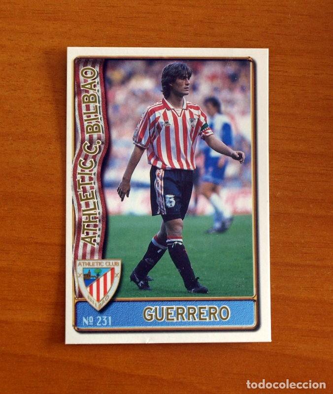 Cromos de F&uacute;tbol: Athletic Bilbao -N&ordm; 231 Julen Guerrero -Mundicromo Las Fichas de la Liga de F&uacute;tbol 1996-1997-96-97