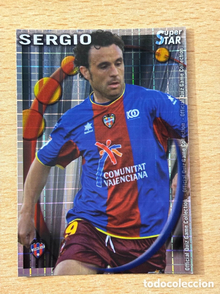 Cromos de F&uacute;tbol: # 539 Sergio Levante UD Mundicromo 2011 S&uacute;perstar cuadros