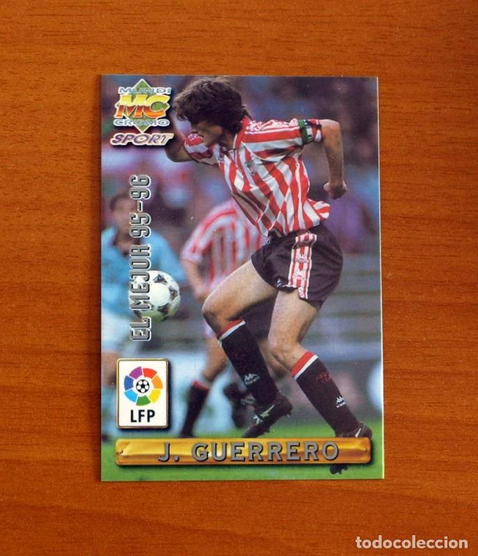 Cromos de F&uacute;tbol: Athletic Bilbao-412 Julen Guerrero El Mejor-Mundicromo Las Fichas de Liga de F&uacute;tbol 1996-1997-96-97