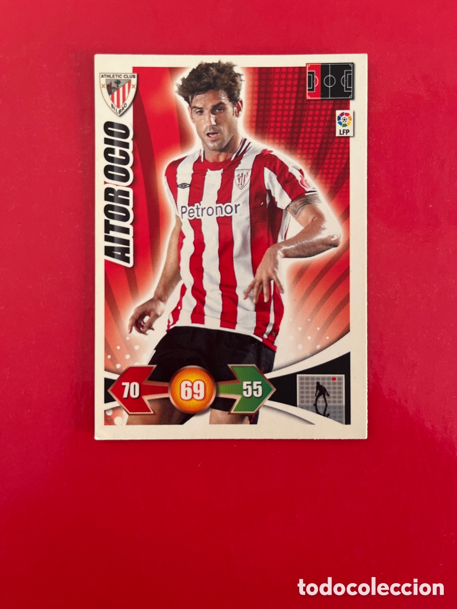 Football Stickers: AITOR OCIO ATHLETIC CLUB 23 ADRENALYN 2009 2010 PANINI XL 09 10 CARTA CROMO FUTBOL
