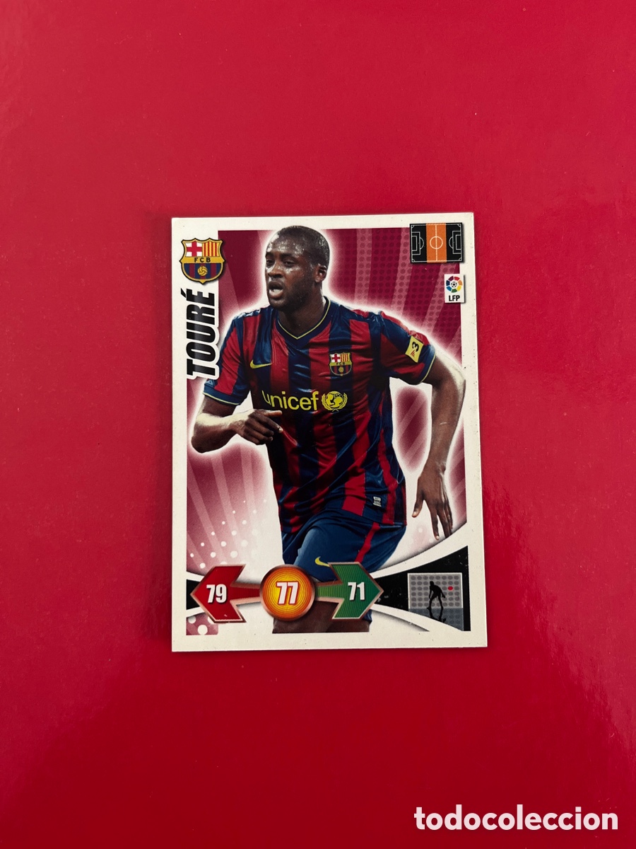 Figurine di Calcio: TOURE F.C.BARCELONA 65 ADRENALYN 2009 2010 PANINI XL 09 10 CARTA CROMO FUTBOL