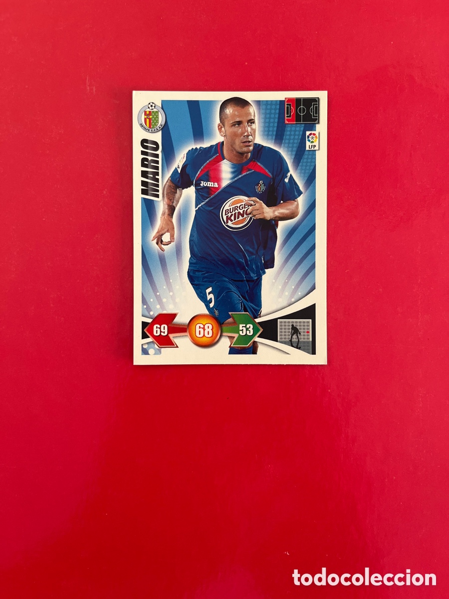 Football Stickers: MARIO GETAFE 114 ADRENALYN 2009 2010 PANINI XL 09 10 CARTA CROMO FUTBOL