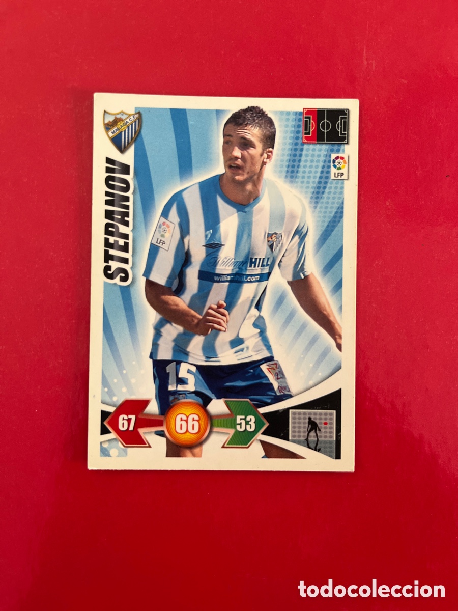 Cartes &agrave; collectionner de Football: STEPANOV MALAGA 148 ADRENALYN 2009 2010 PANINI XL 09 10 CARTA CROMO FUTBOL