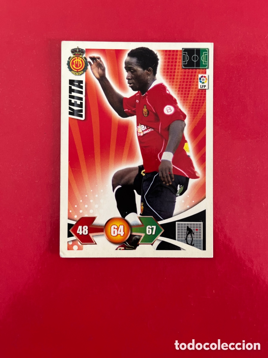 Cartes &agrave; collectionner de Football: KEITA MALLORCA 177 ADRENALYN 2009 2010 PANINI XL 09 10 CARTA CROMO FUTBOL