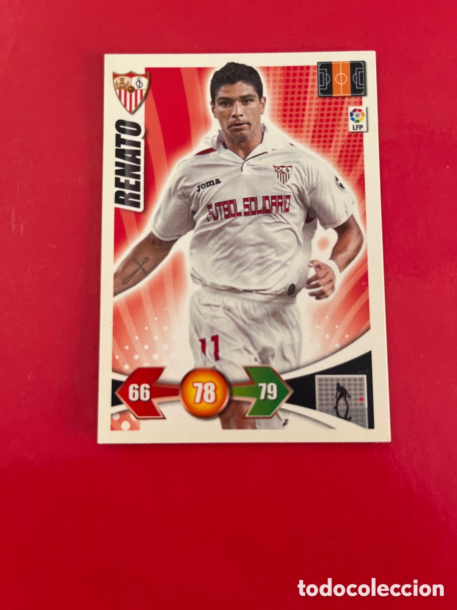 Cartes &agrave; collectionner de Football: RENATO SEVILLA 227 ADRENALYN 2009 2010 PANINI XL 09 10 CARTA CROMO FUTBOL