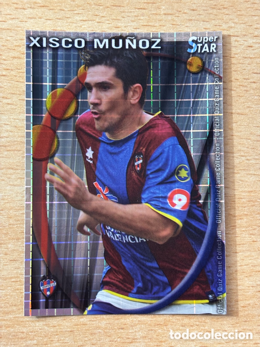 Cromos de F&uacute;tbol: # 537 Xisco Mu&ntilde;oz Levante UD Mundicromo 2011 Superstar cuadros