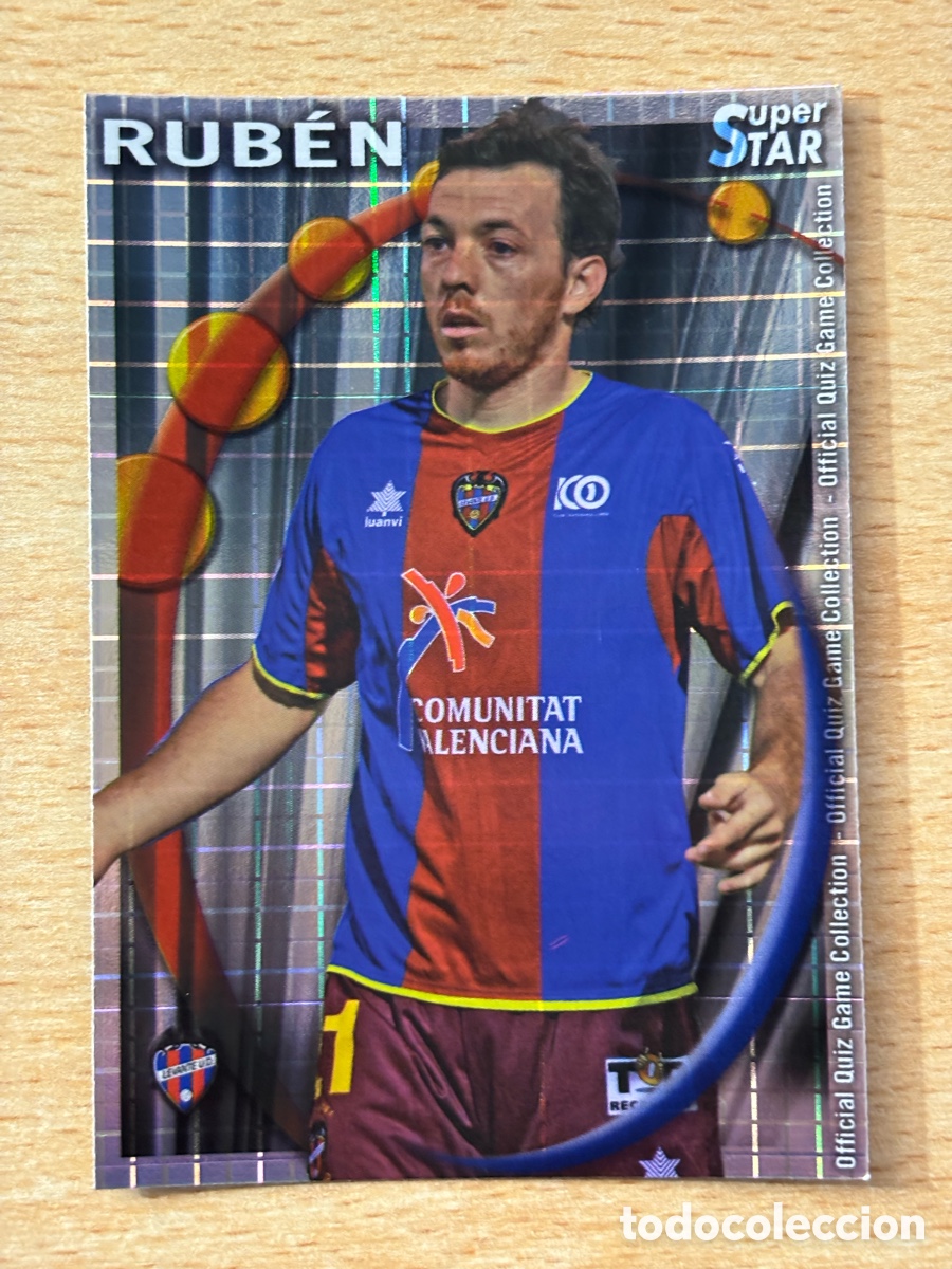 Cromos de F&uacute;tbol: # 536 Rub&eacute;n Levante UD Mundicromo 2011 Superstar cuadros