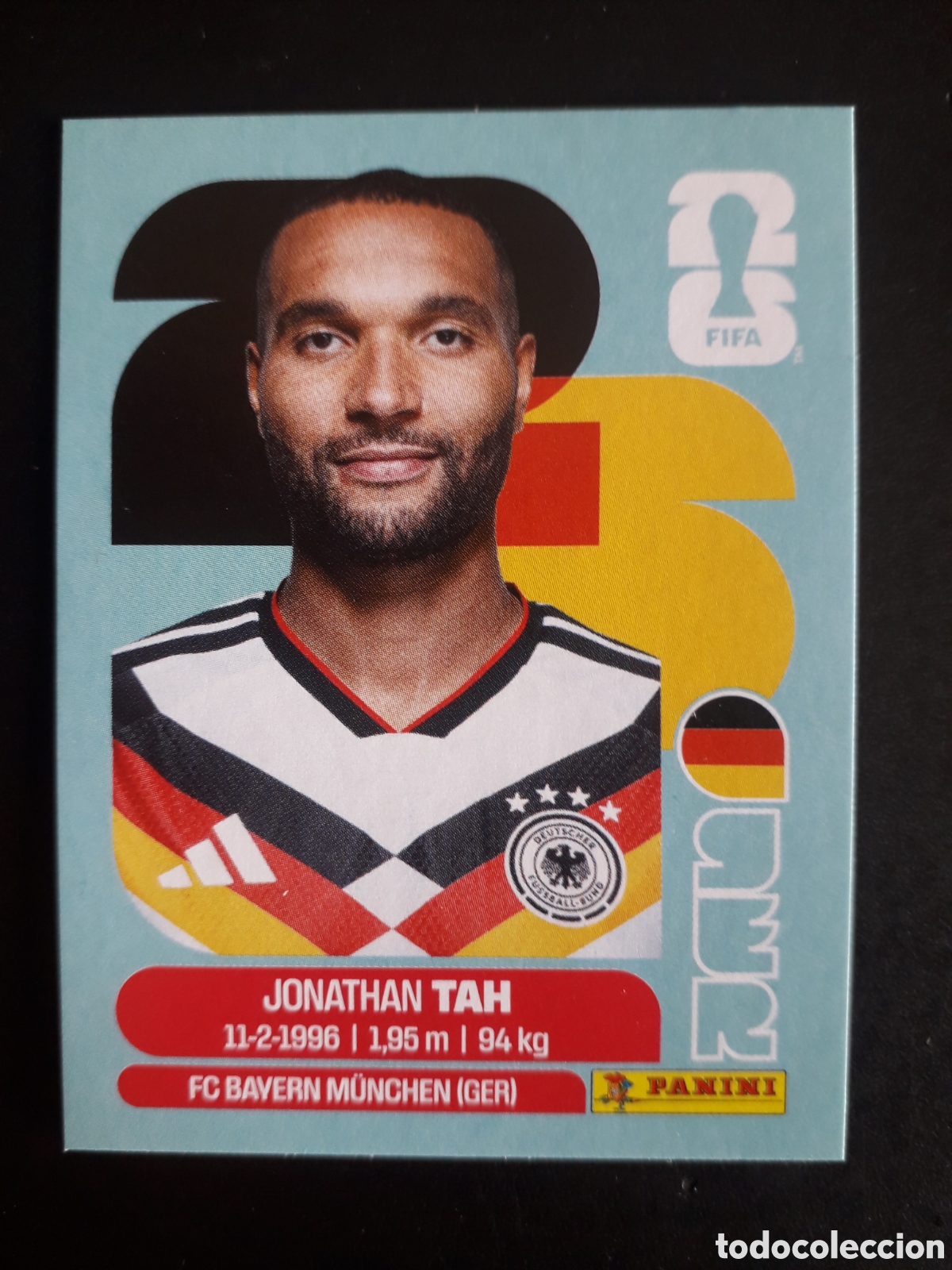 Cromos de F&uacute;tbol: TAH ALEMANIA GER 3 MUNDIAL F&Uacute;TBOL 2026 FIFA WORLD CUP PANINI SIN PEGAR PEDIDO M&Iacute;NIMO 3&euro;.