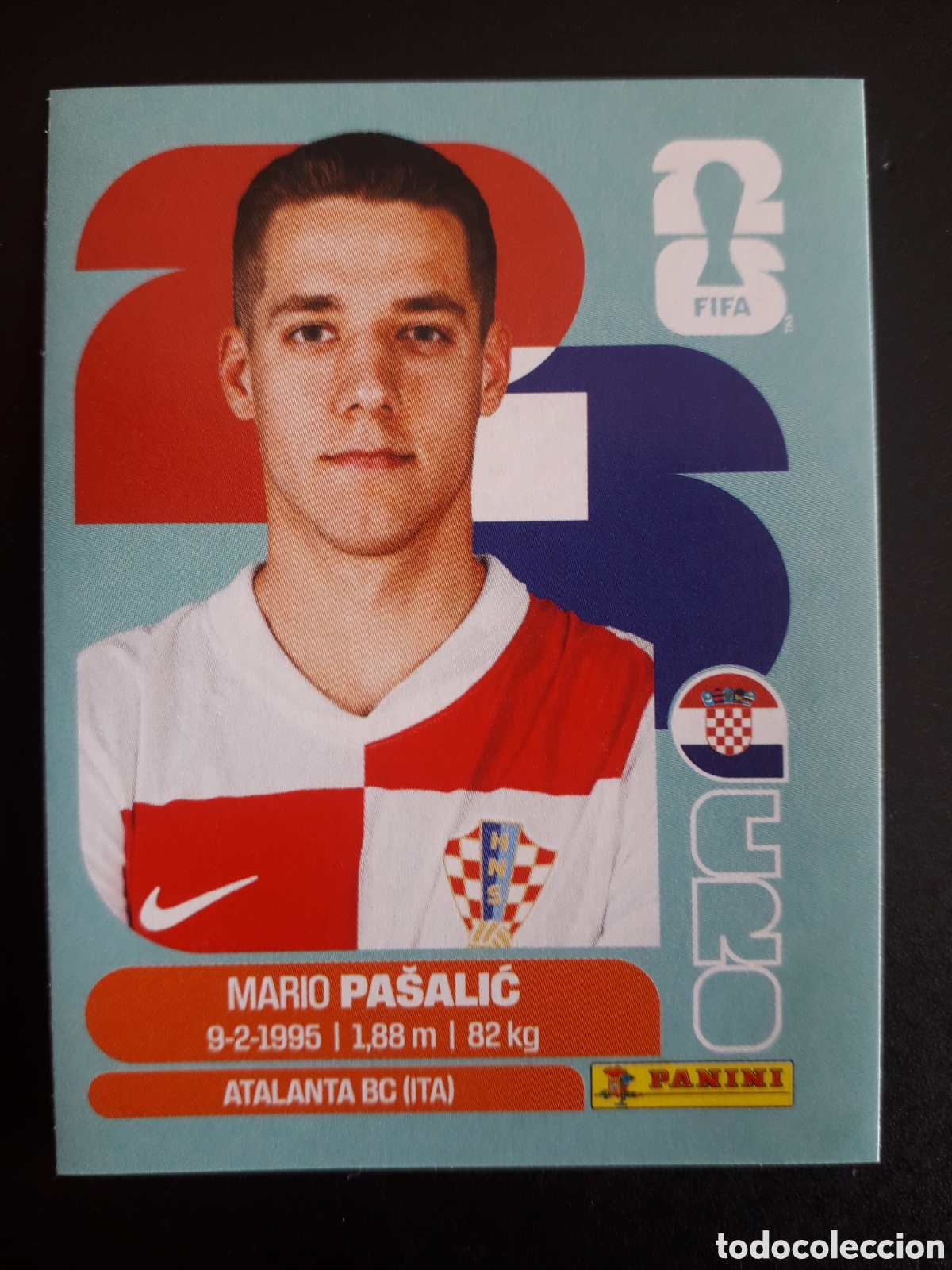Cromos de F&uacute;tbol: PA&Scaron;ALIC CROACIA CRO 14 MUNDIAL F&Uacute;TBOL 2026 FIFA WORLD CUP PANINI SIN PEGAR PEDIDO M&Iacute;NIMO 3&euro;