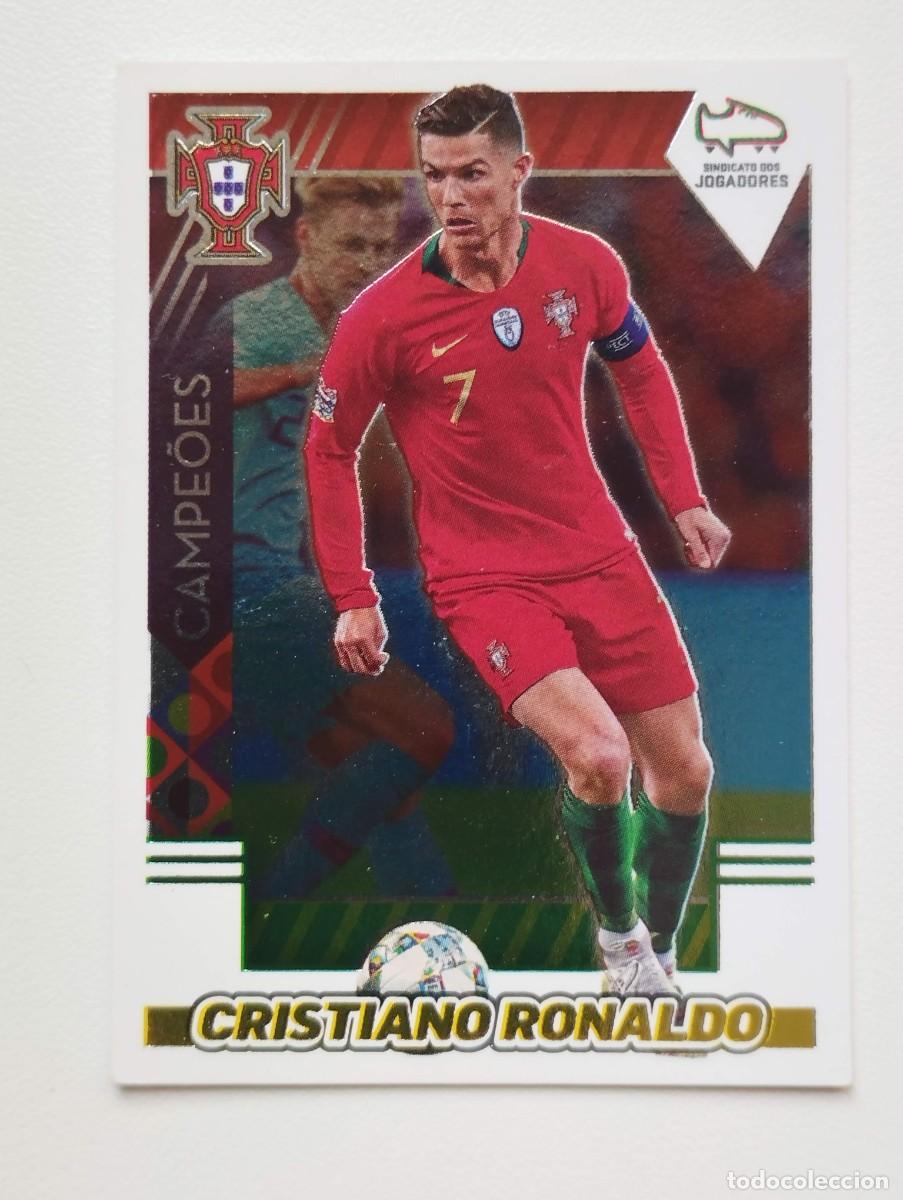 Cromos de F&uacute;tbol: CROMO STICKER PANINI FUTEBOL 2019 2020 19 20 CRISTIANO RONALDO PORTUGAL CAMPEOES