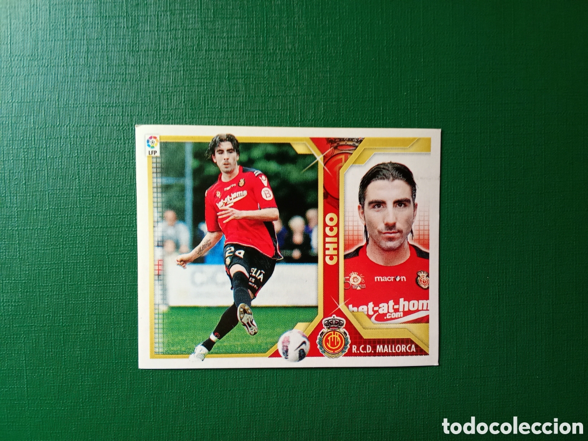 Cromos de F&uacute;tbol: CHICO MALLORCA FICHAJE 27 LIGA ESTE 2011 2012 11-12 SIN PEGAR