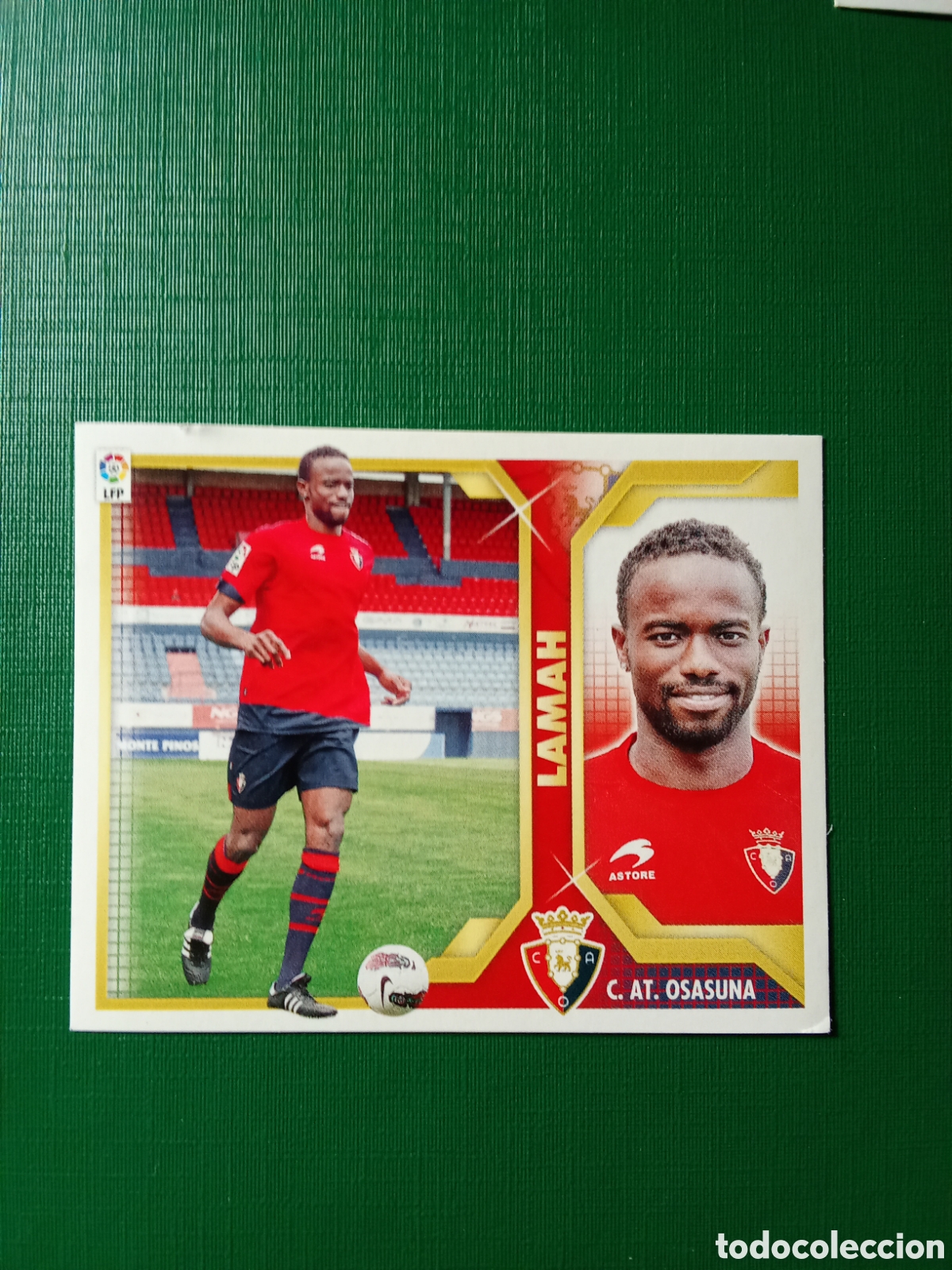 Cartes &agrave; collectionner de Football: LAMAH OSASUNA COLOCA LIGA ESTE 2011 2012 11-12 SIN PEGAR
