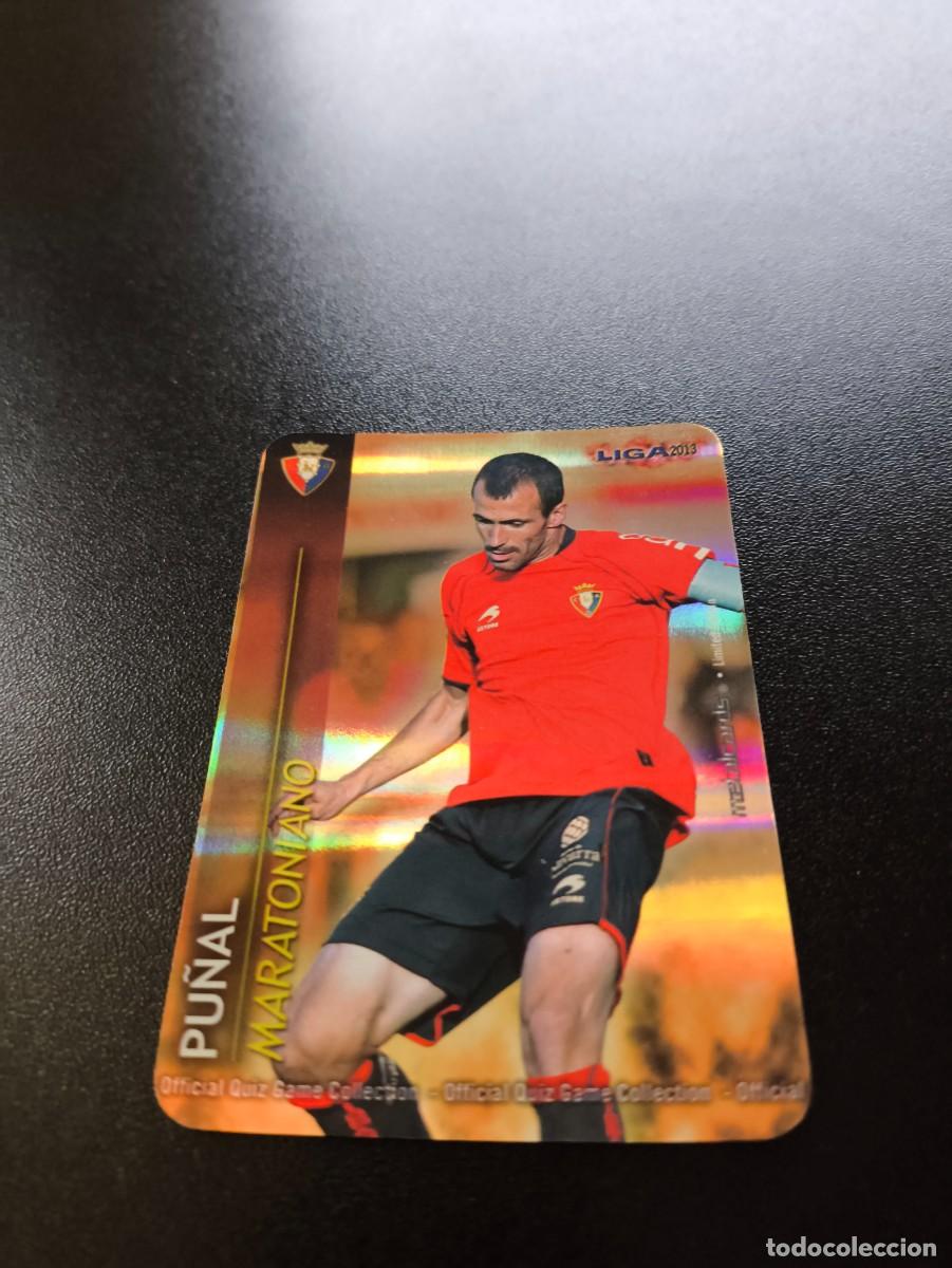 Cromos de F&uacute;tbol: 5 /9 PU&Ntilde;AL OSASUNA FONDO RAYAS MARATONIANO MUNDICROMO LIGA 2012 2013 12 13 NO PANINI ESTE