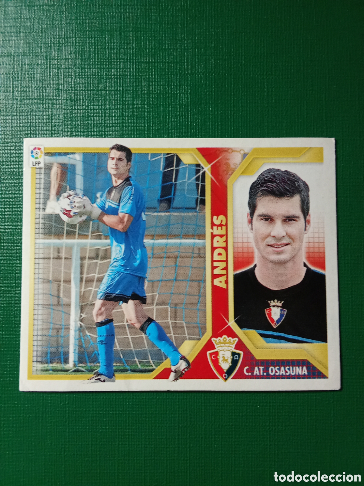 Cartes &agrave; collectionner de Football: ANDRES OSASUNA COLOCA LIGA ESTE 2011 2012 11-12 SIN PEGAR