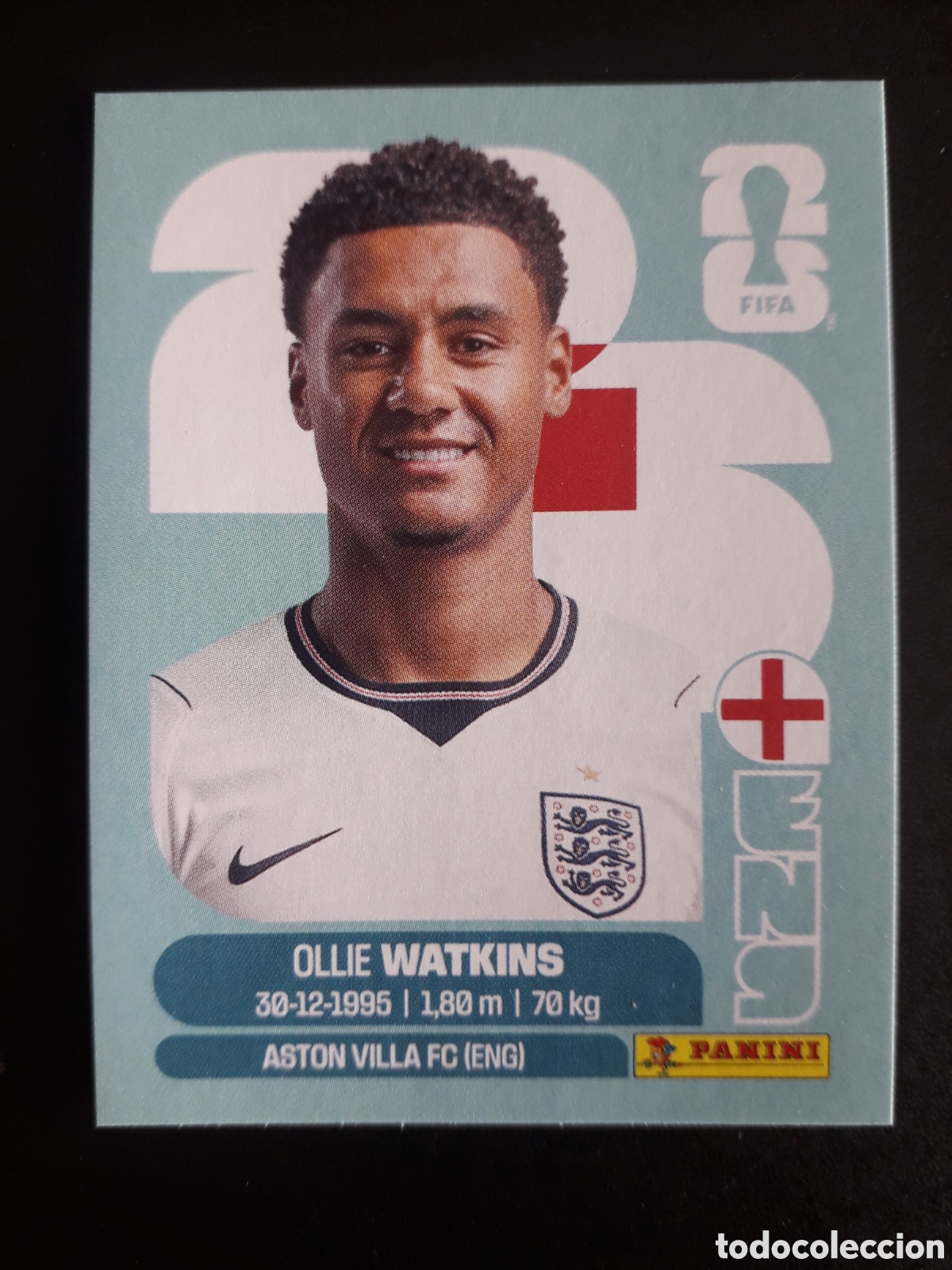 Cromos de F&uacute;tbol: WATKINS INGLATERRA ENG 20 MUNDIAL F&Uacute;TBOL 2026 FIFA WORLD CUP PANINI SIN PEGAR PEDIDO M&Iacute;NIMO 3&euro;