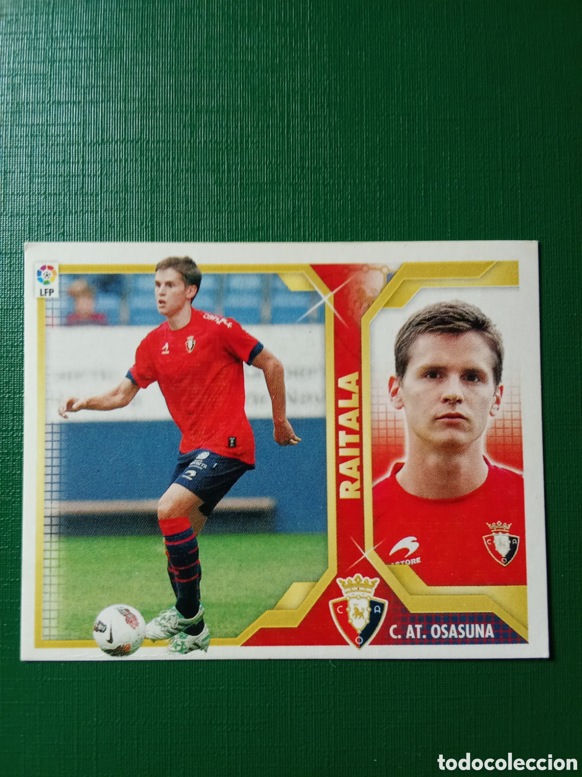 Cromos de F&uacute;tbol: RAITALA OSASUNA FICHAJE 35 LIGA ESTE 2011 2012 11-12 SIN PEGAR