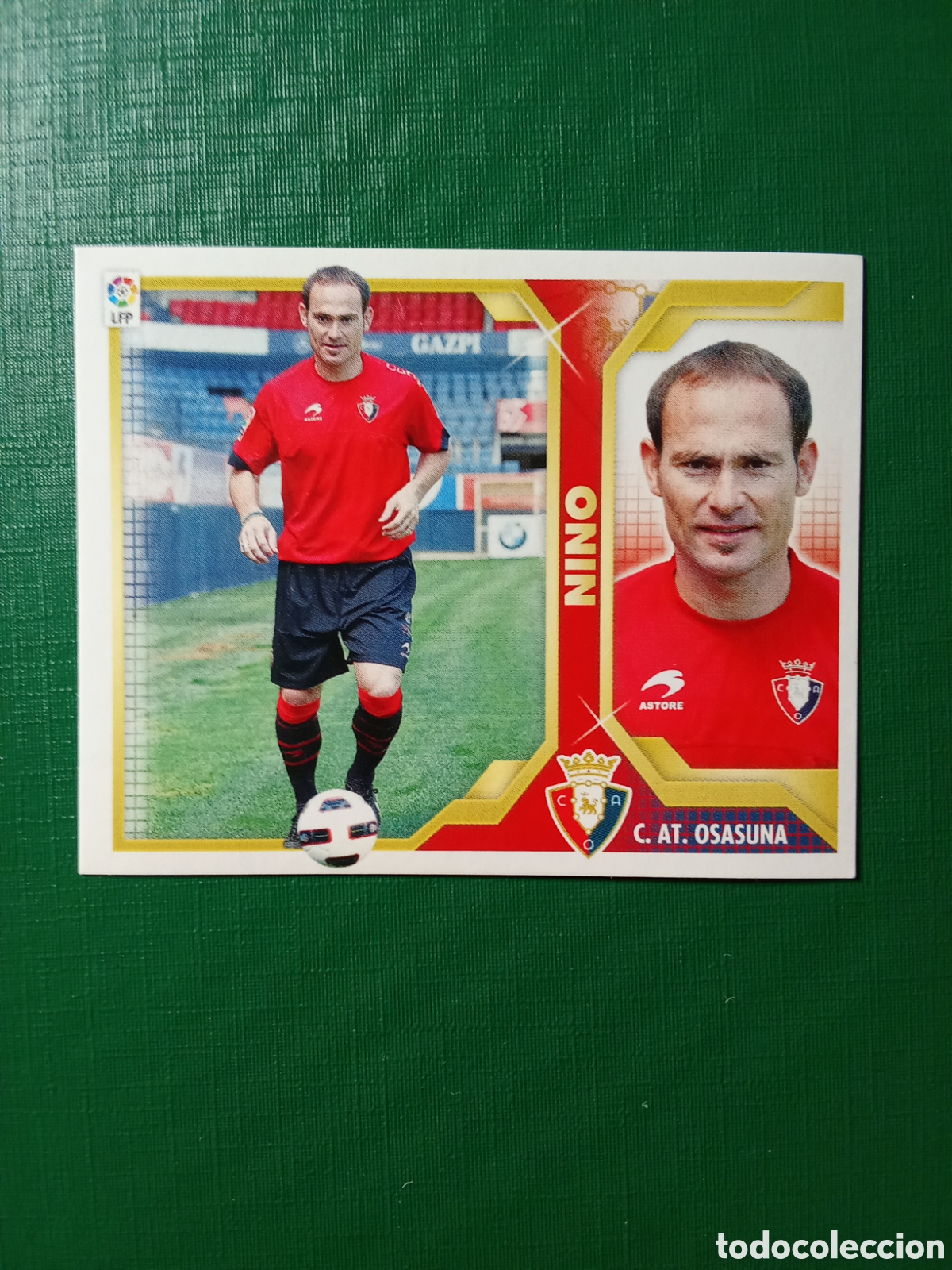 Cromos de F&uacute;tbol: NINO OSASUNA FICHAJE 9 LIGA ESTE 2011 2012 11-12 SIN PEGAR