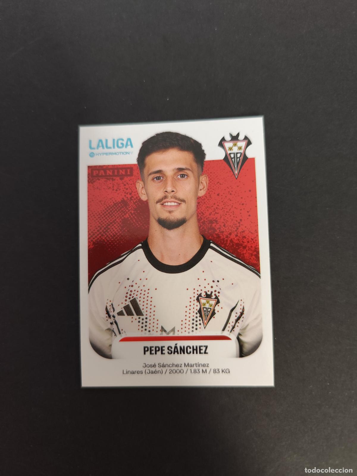 Cromos de F&uacute;tbol: 9 A PEPE S&Aacute;NCHEZ ALBACETE SEGUNDA 2&ordf; DIVISI&Oacute;N LIGA HYPERMOTION 2025 2026 25 26 PEDIDO M&Iacute;NIMO 2&euro;