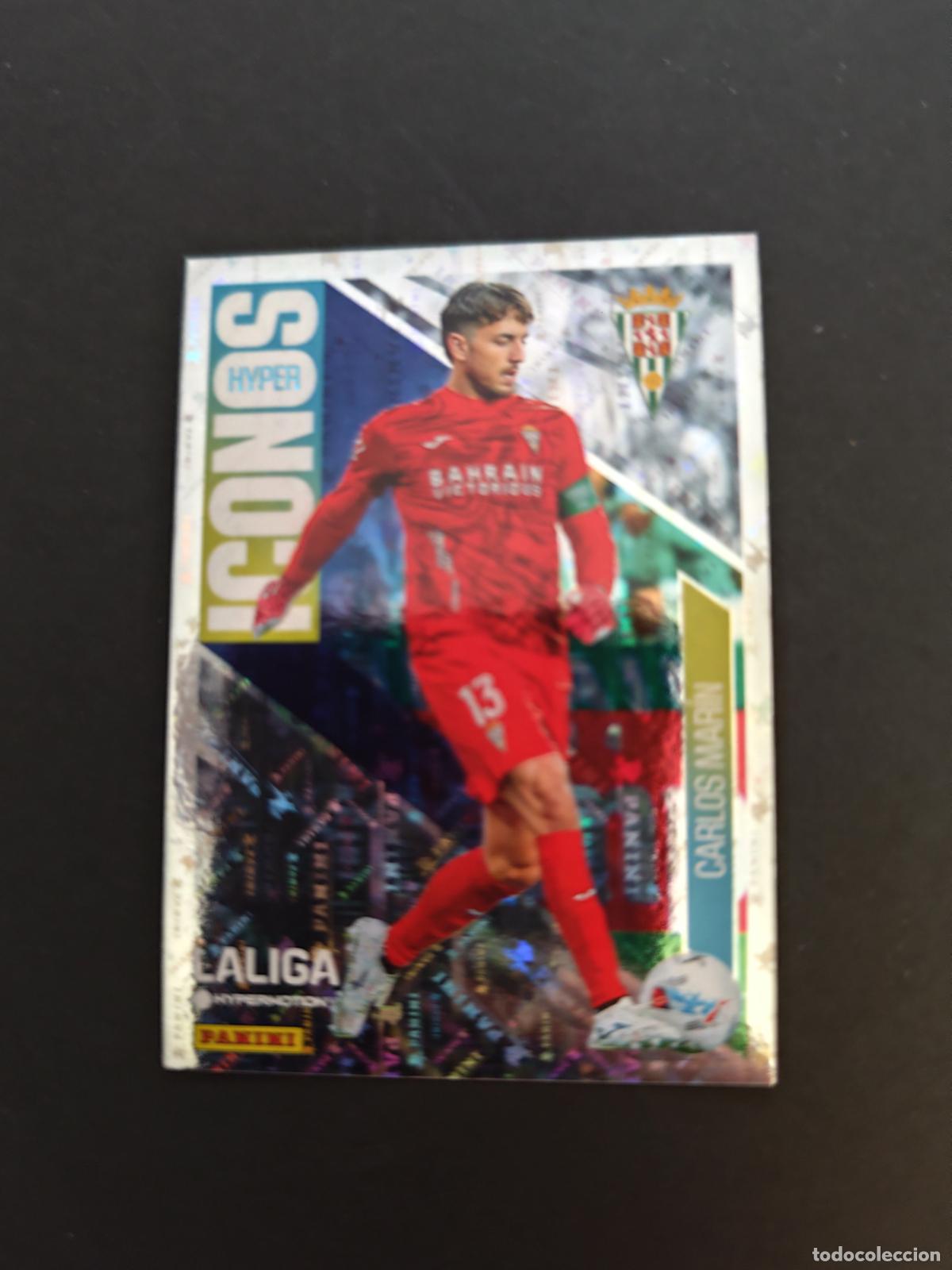 Cromos de F&uacute;tbol: 458 CARLOS MAR&Iacute;N C&Oacute;RDOBA HYPER ICONOS 2&ordf; DIVISI&Oacute;N LIGA HYPERMOTION 2025 2026 25 26