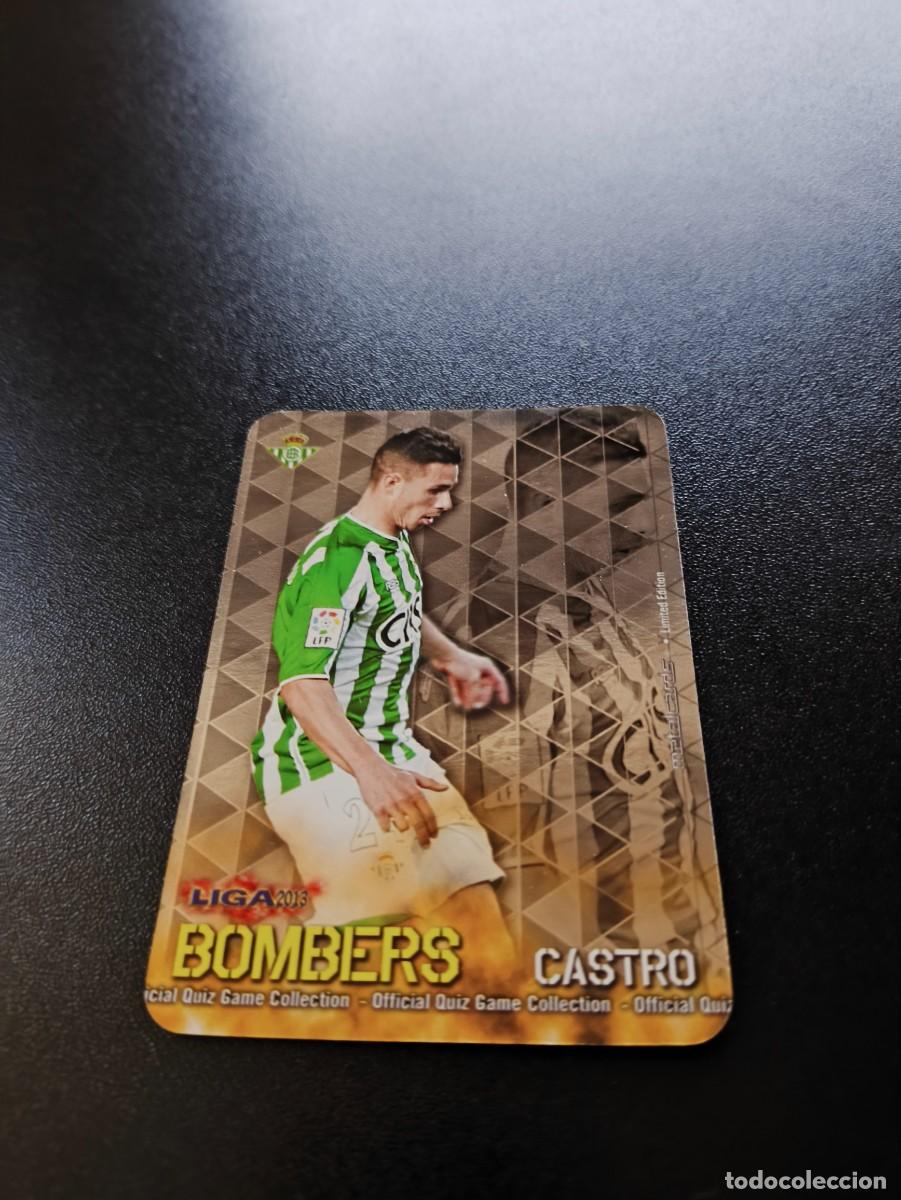 Cromos de F&uacute;tbol: 4 /21 RUBEN CASTRO BETIS BRILLO LISO BOMBERS MUNDICROMO LIGA 2012 2013 12 13 NO PANINI ESTE