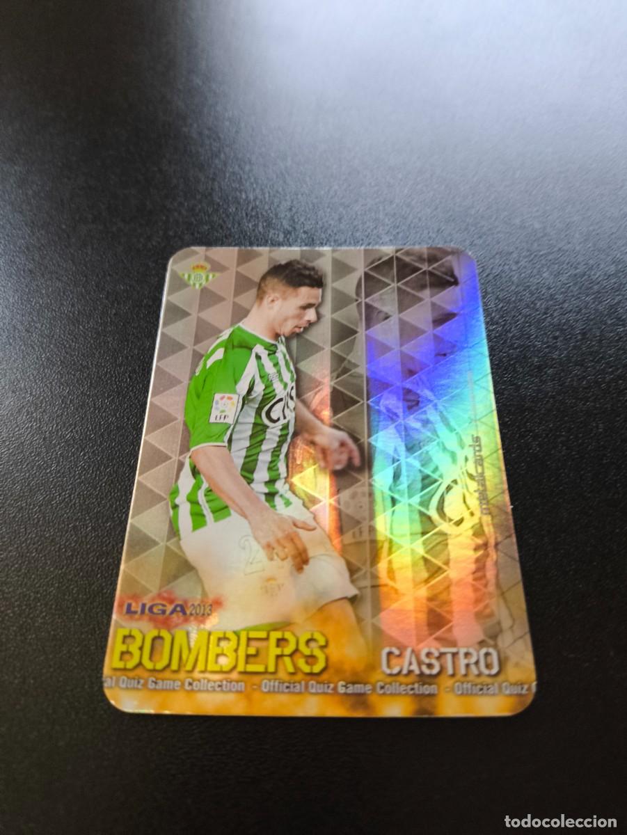 Cromos de F&uacute;tbol: 4 /21 RUBEN CASTRO BETIS FONDO RAYAS BOMBERS MUNDICROMO LIGA 2012 2013 12 13 NO PANINI ESTE