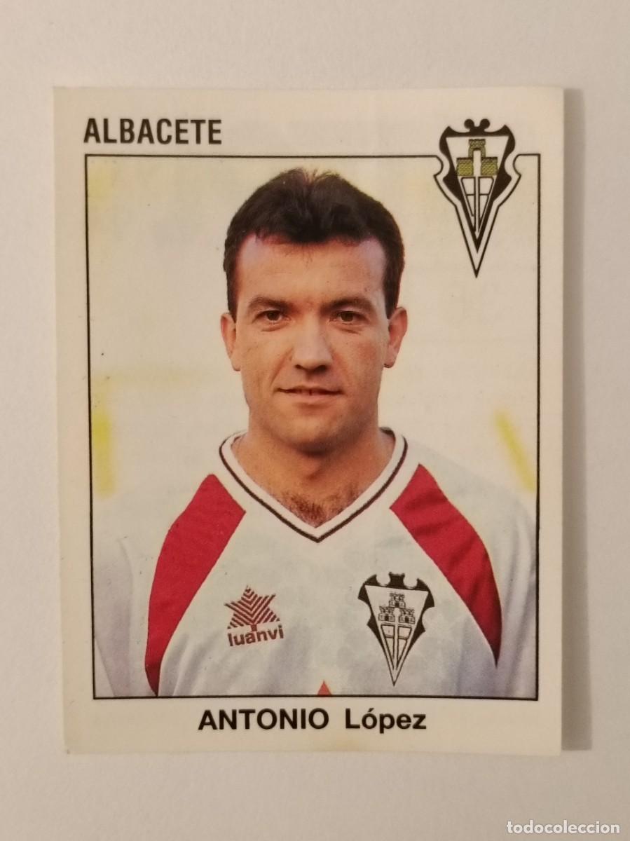 Football Stickers: #36 ANTONIO (ALBACETE) LIGA 93/94 PANINI