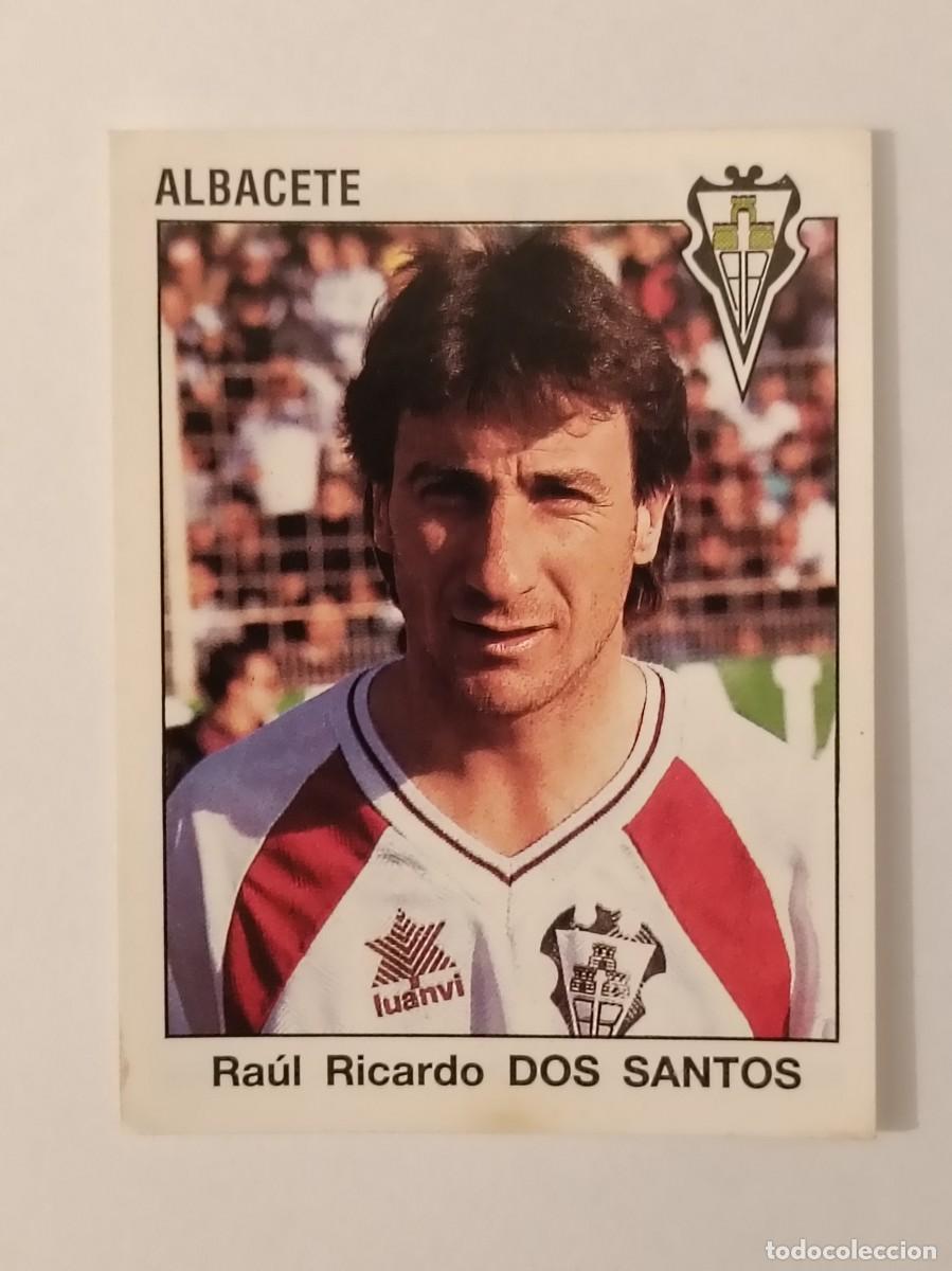 Football Stickers: #37 DOS SANTOS (ALBACETE) LIGA 93/94 PANINI